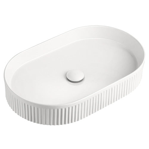 Orlando Fluted Ceramic Basin