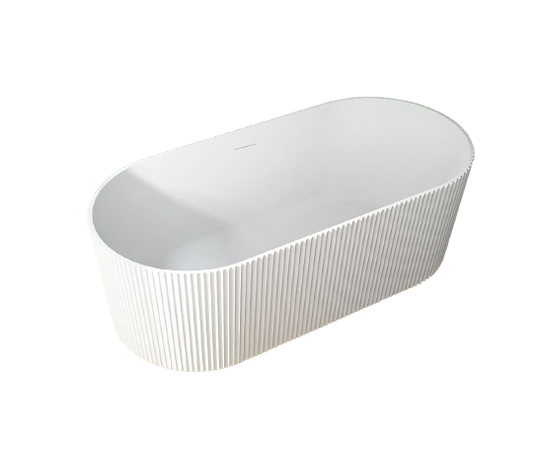 Luanda Acrylic Bathtub with Ribb