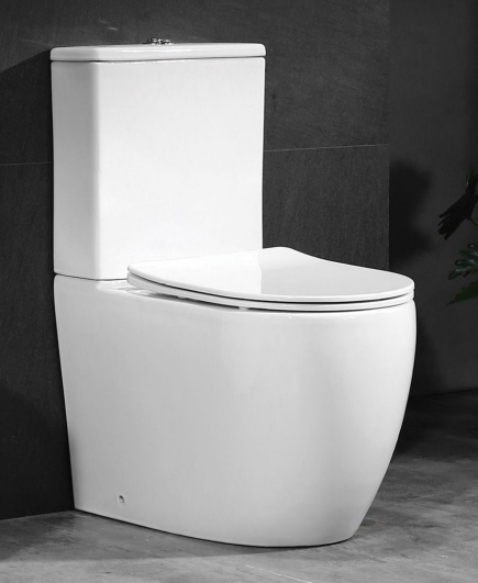 Lincoln Rimless Two Piece Toilet