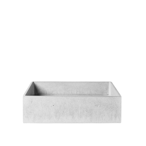 Valencia Concrete Rectangle Basin - Off White