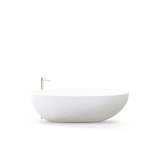 Valencia Concrete Bathtub - Off White