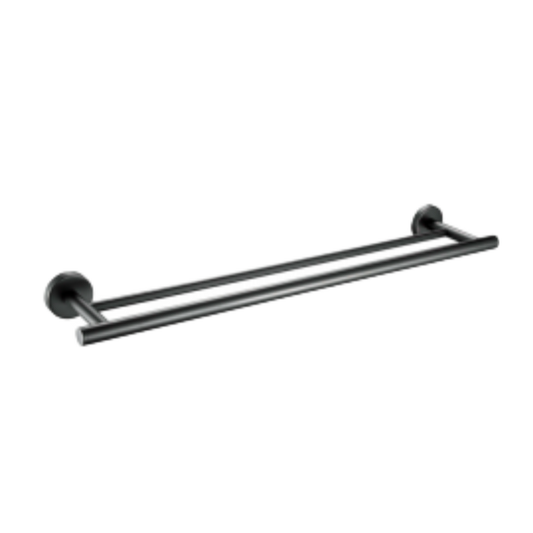 Ainara Towel Rail - Brushed Gunmetal