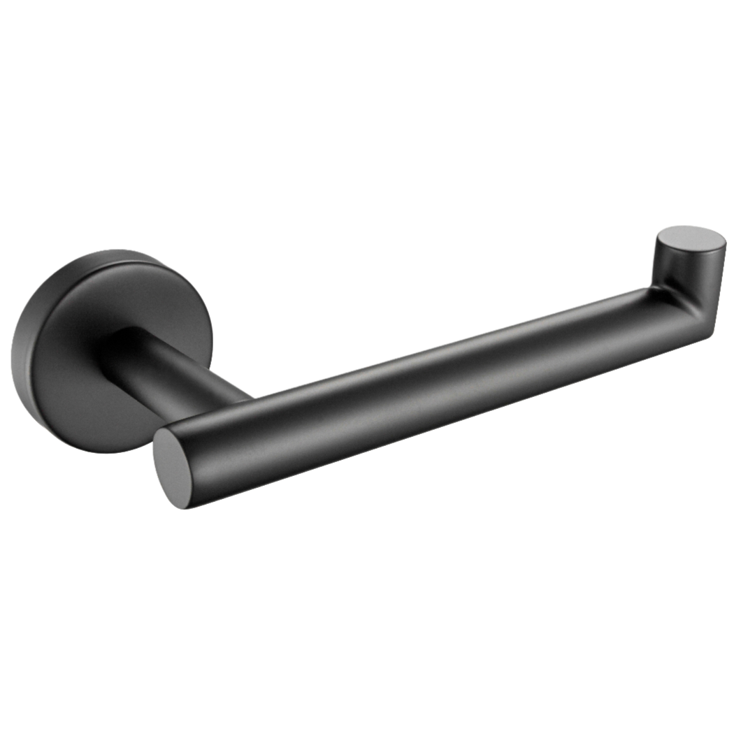 Rafaella Toilet Paper Holder - Brushed Gunmetal