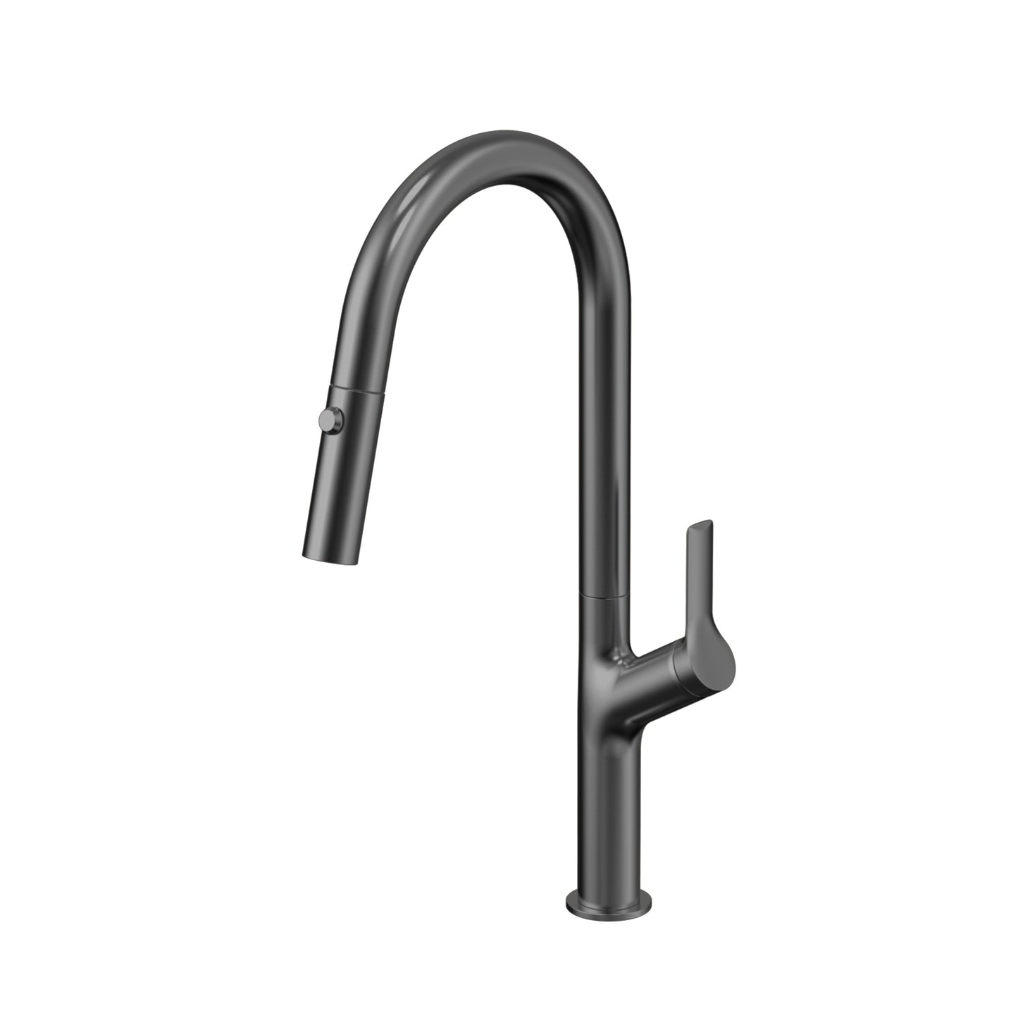 Lise Pull-out Kitchen Mixer - Brushed Gunmetal