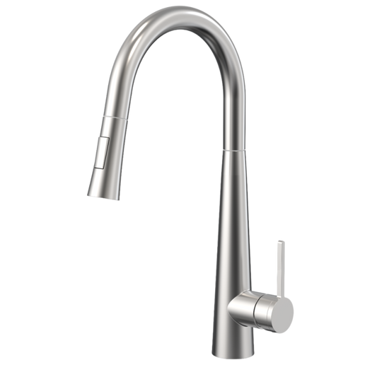 Demetria Pull-out Kitchen Mixer - Brushed Nickel