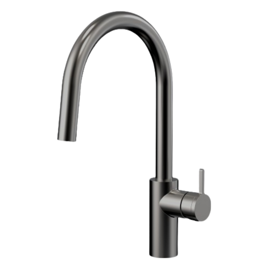 Nele Basin Mixer - Brushed Gunmetal