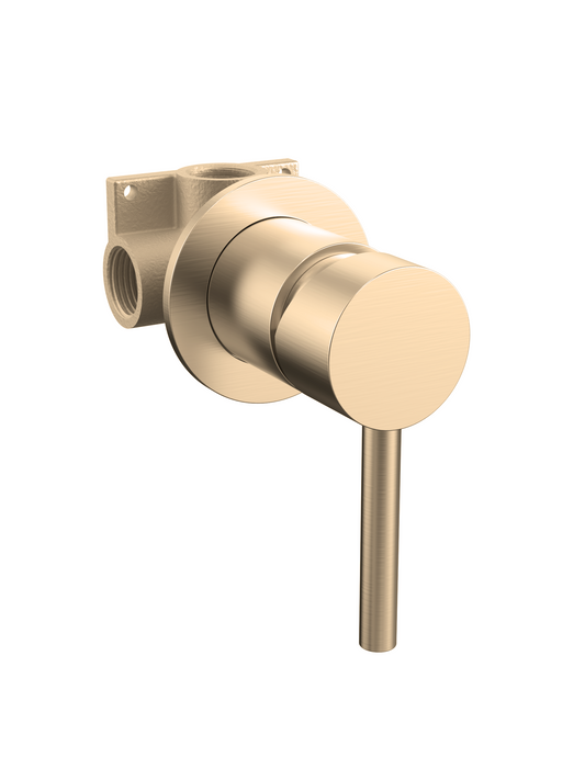 Cali Shower Mixer - Brushed Brass