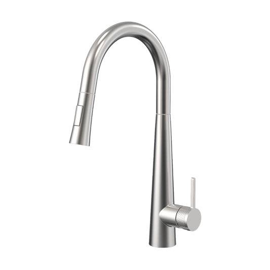 Faustine Pull-out Kitchen Mixer - Brushed Nickel