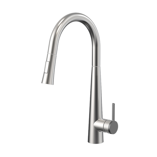 Faustine Pull-out Kitchen Mixer - Brushed Gunmetal