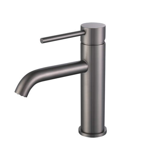 Giovanna Basin Mixer - Brushed Gunmetal