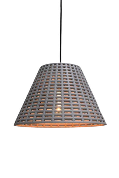 Alexander Concrete Cone Pendant Light