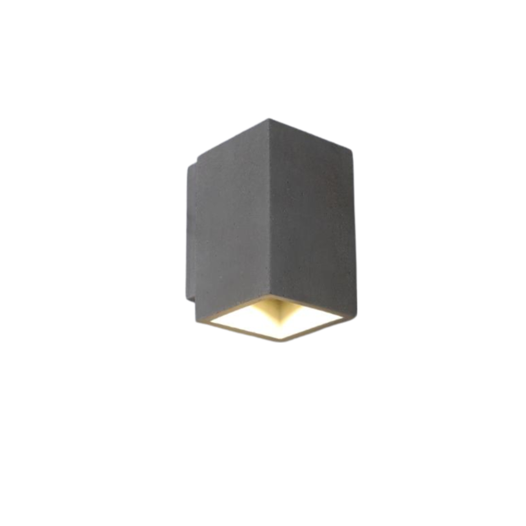 Daniel Concrete Outdoor Wall Lamp