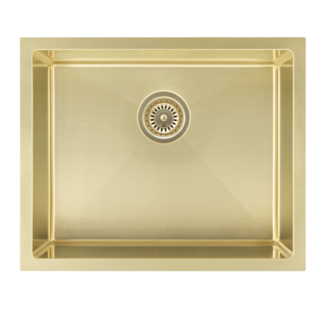 Tahoe Single Sink - Brushed Brass