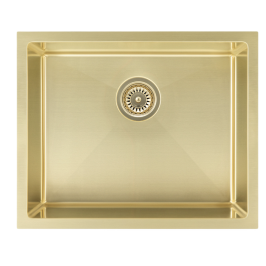 Tahoe Single Sink - Brushed Brass