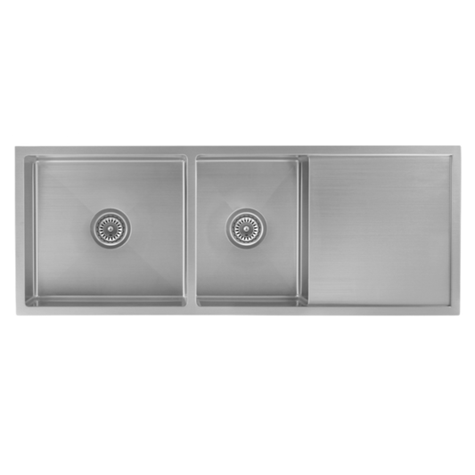 Aspen Double Sink - Brushed Nickel