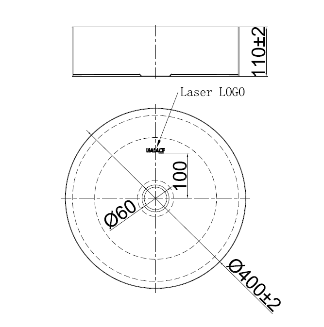 Vail Round Basin - Brushed Nickel